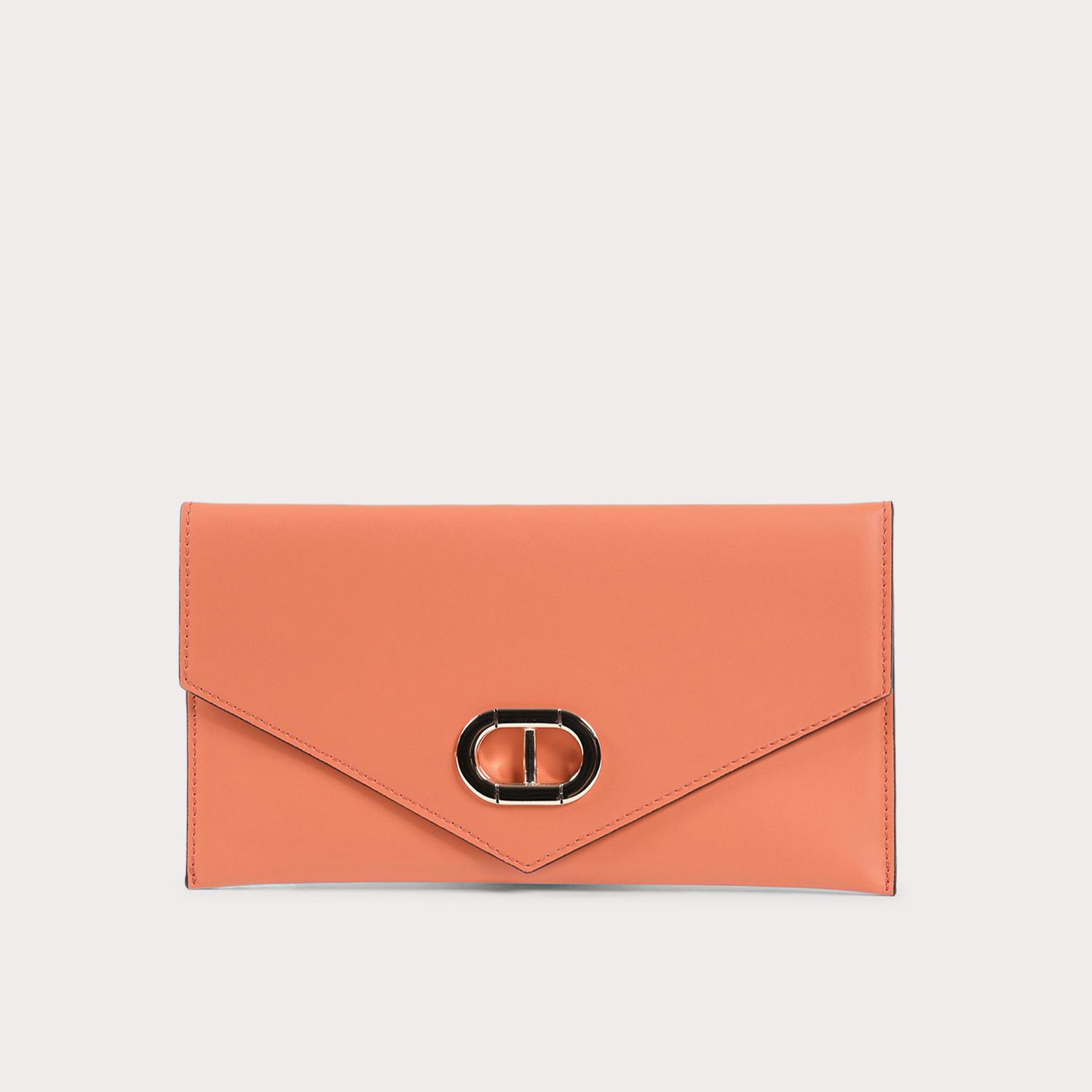 Leather Envelope Clutch