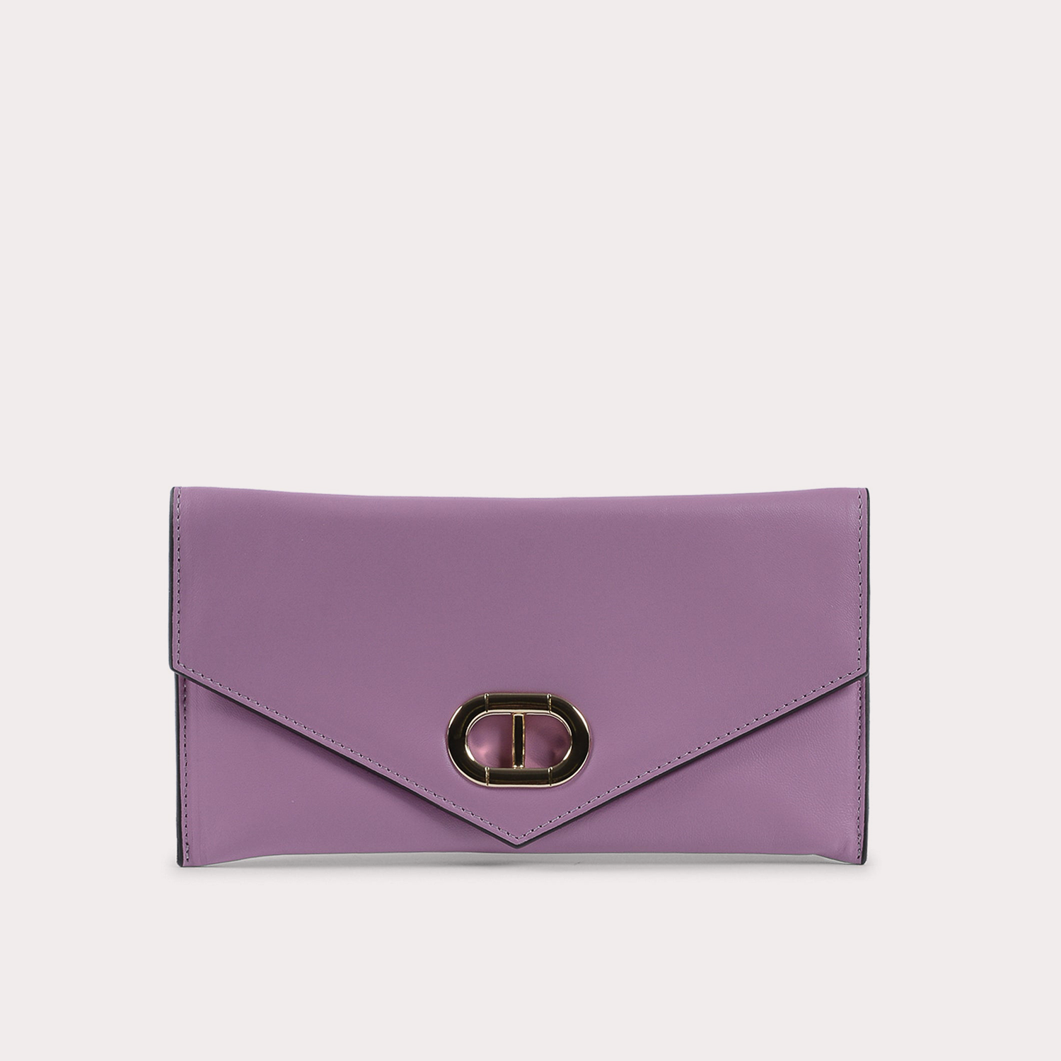 Leather Envelope Clutch