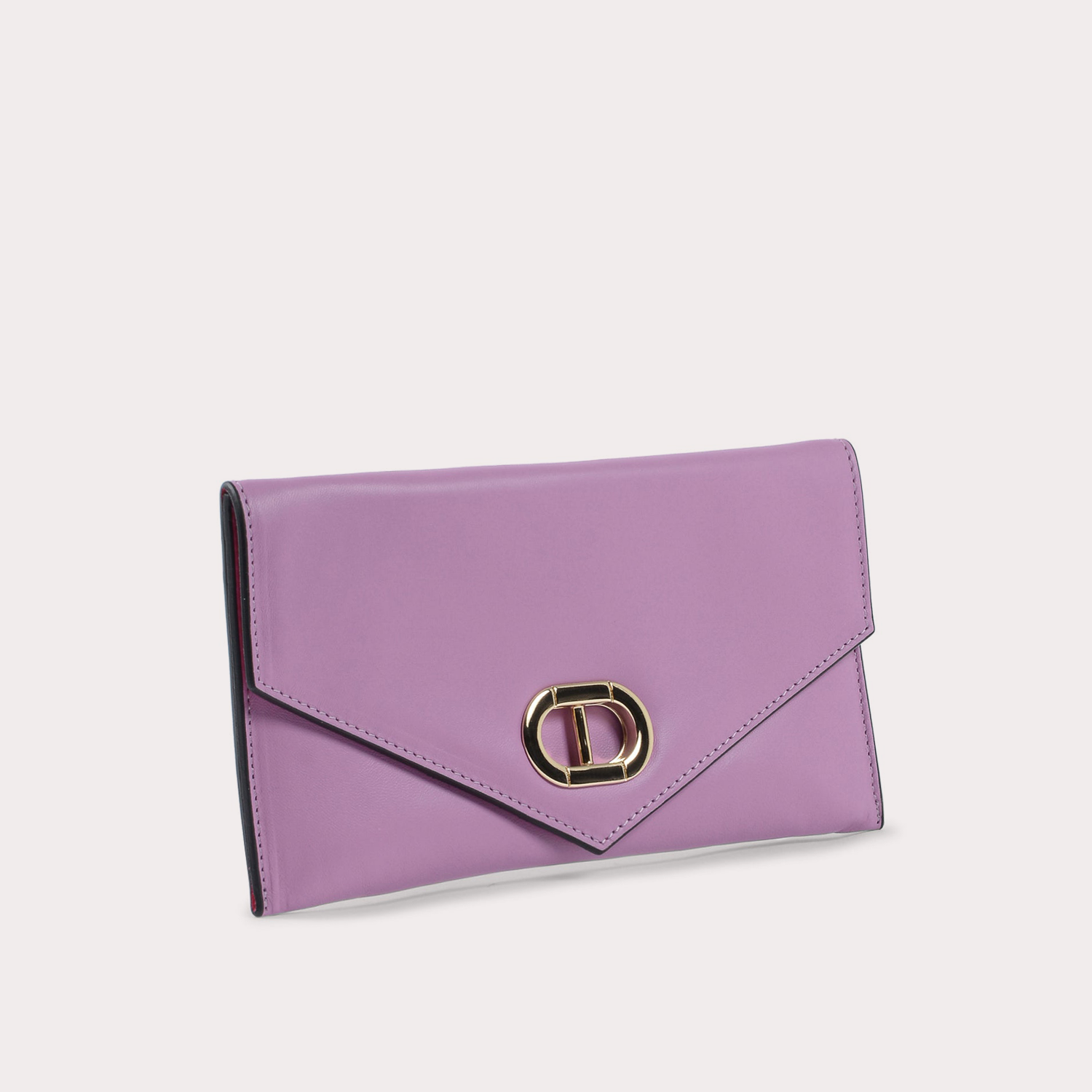 Leather Envelope Clutch