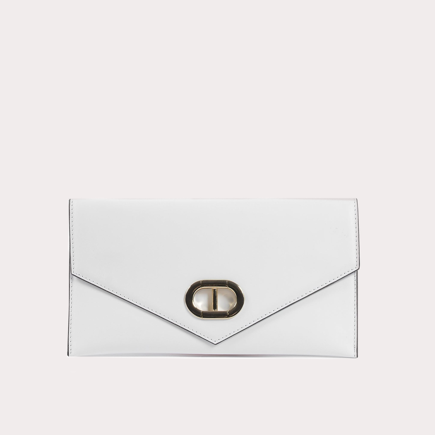 Leather Envelope Clutch