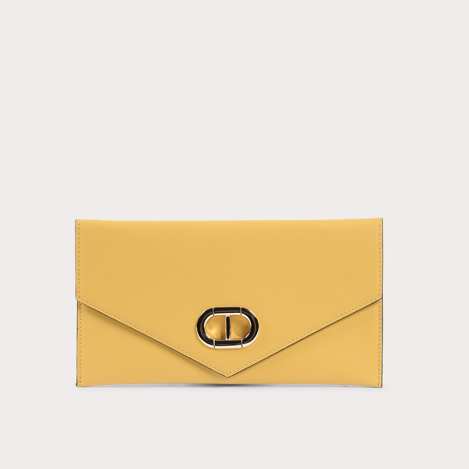 Leather Envelope Clutch