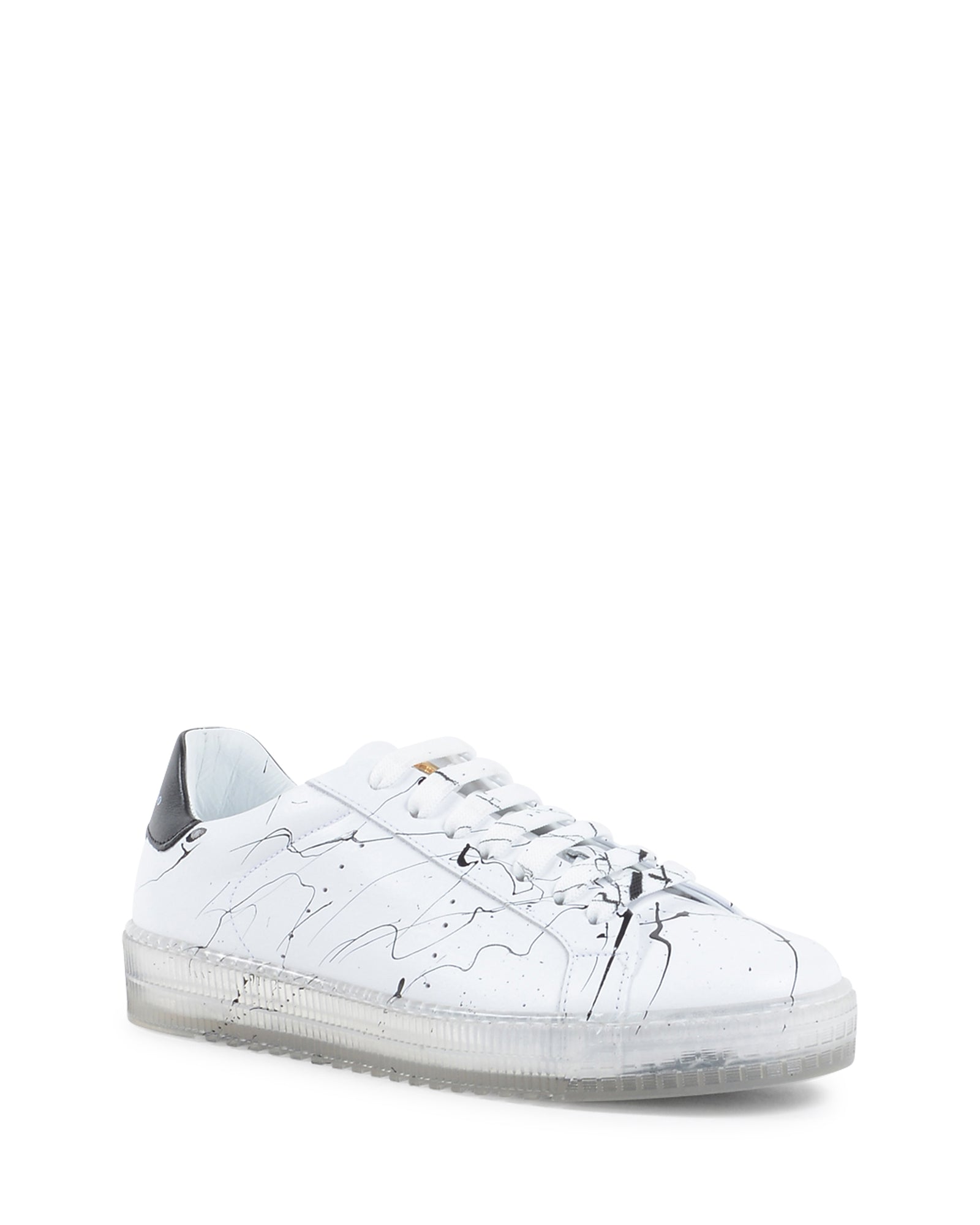 Splatter Sneaker - White Black