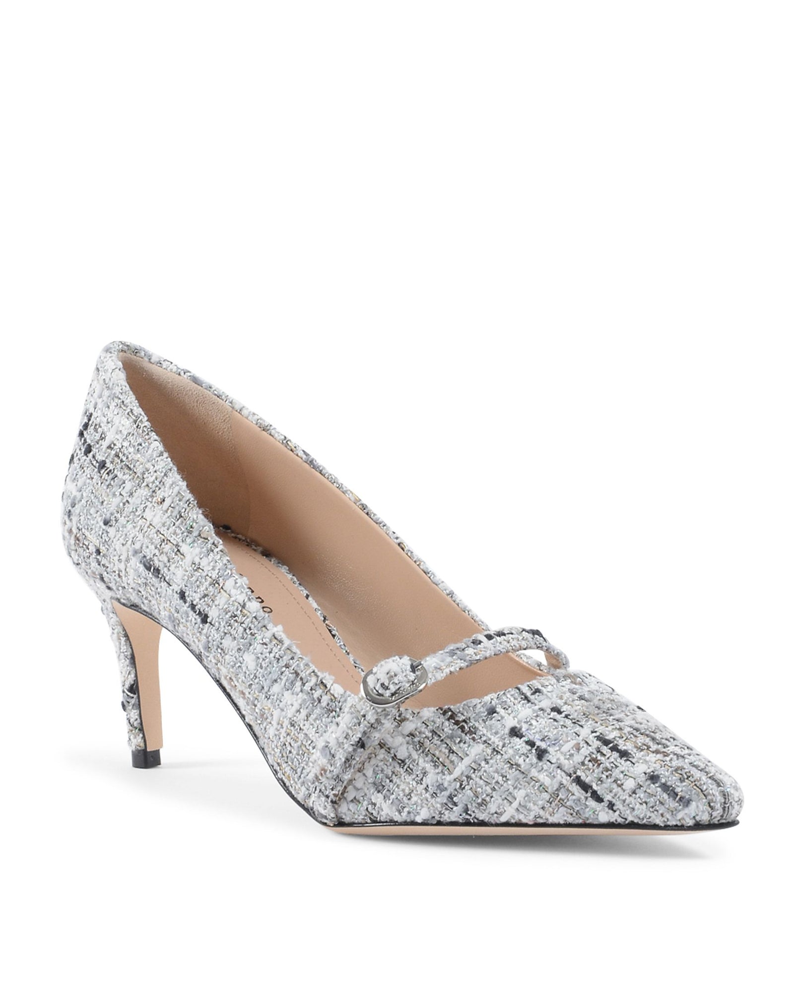 Violin Boucle Mary Jane Pumps